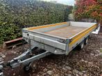 Hapert plateau aanhangwagen 4x1,8m 2700kg, Auto diversen, Aanhangers en Bagagewagens, Ophalen, Zo goed als nieuw