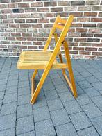 Chaise en bois pliable vintage, Enlèvement ou Envoi