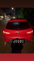 Seat leon 5f fr 1.4 turbo 150cv, Autos, Rouge, Achat, 5 portes, Berline