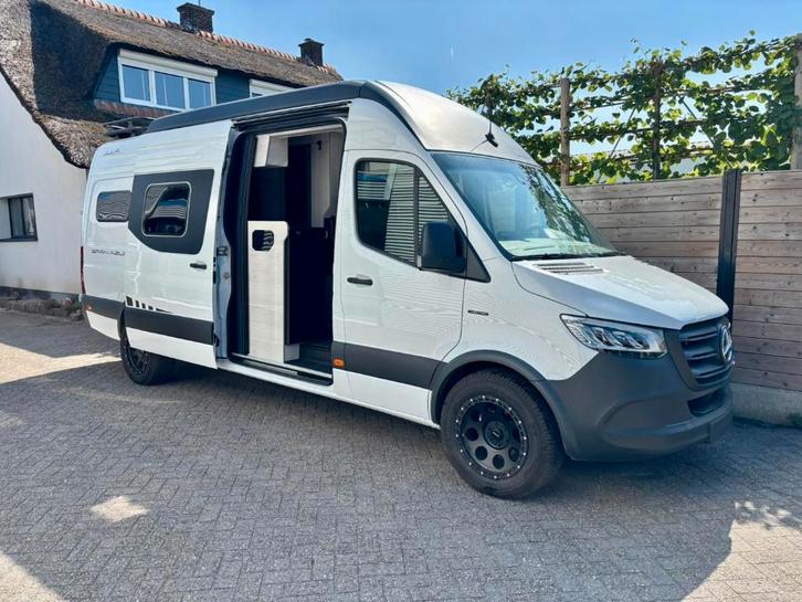 Julià Camper Gran Azur " Full Electric " met hefdak, Caravans en Kamperen, Mobilhomes, Bedrijf, tot en met 4, Buscamper of Camperbus