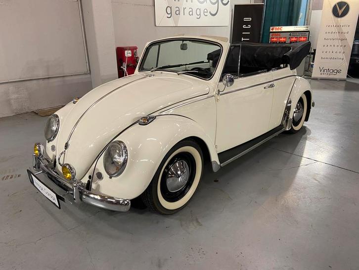 VW Kever Cabrio - 1966, Auto's, Volkswagen, Bedrijf, Te koop, Beetle (Kever), Open dak, Benzine, Cabriolet, 2 deurs, Handgeschakeld