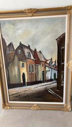 Groot impressionistisch schilderij van J Remington, Ophalen