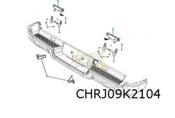 Dodge Ram (5/18-) (5e generatie) kentekenplaatverlichting re disponible aux enchères