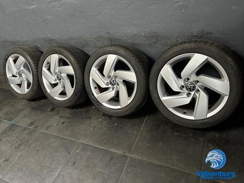 6-7mm! Originele VW Golf 8 5H Richmond 17 inch velgen 5x112, Auto-onderdelen, Banden en Velgen, Banden en Velgen, Zomerbanden