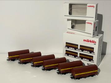 6 wagons Marklin SNCB NMBS