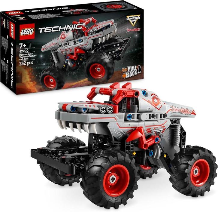 Lego Technic 42200 - Monster Jam ThunderROARus pull-back, Enfants & Bébés, Jouets | Duplo & Lego, Neuf, Lego, Ensemble complet