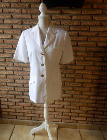 (97) - veste femme t.38 blanc - cambridge - beschikbaar voor biedingen