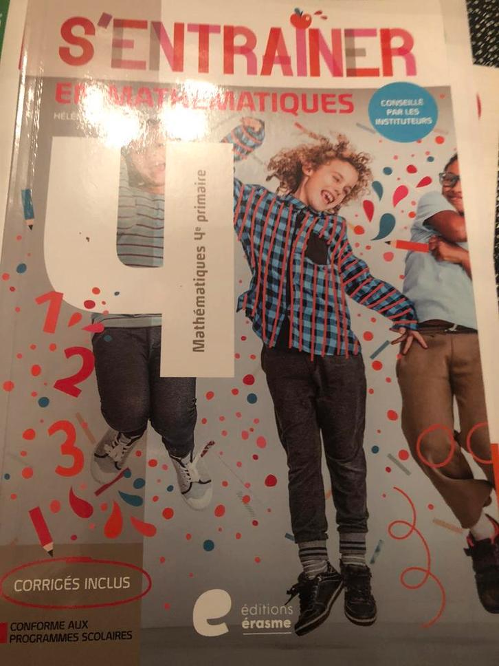 S'entrainer en Mathématiques - 4e année ,, Boeken, Schoolboeken, Zo goed als nieuw, BSO