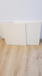 2 planken in vanille kleur, 50x48cm, Doe-het-zelf en Bouw, Hout en Planken, Ophalen, Zo goed als nieuw
