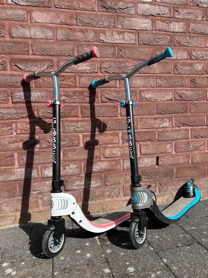 Kindersteps Globber 2 wielen opvouwbaar, Fietsen en Brommers, Steps, Gebruikt, Gewone step, Ophalen