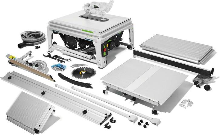 Festool TKS 80 EBS SET, Doe-het-zelf en Bouw, Gereedschap | Zaagmachines, Nieuw, Cirkelzaag, 1200 watt of meer, 70 mm of meer