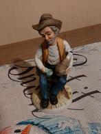Decoratief beeldje / Oude man / landloper, Verzenden, Zo goed als nieuw, Mens