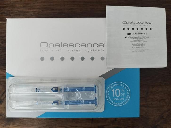 Opalescence 10% bleken van de tanden - 2 injectiespuiten, Handtassen en Accessoires, Uiterlijk | Mondverzorging, Nieuw, Overige typen