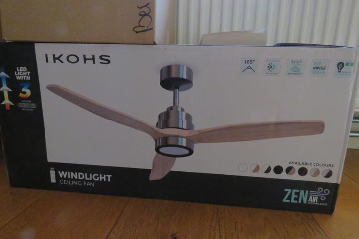 plafondventilator met geïntegreerde spot, merk CREATE, Elektronische apparatuur, Ventilatoren, Nieuw, Plafondventilator, Ophalen