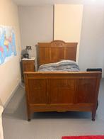 Antiek bed twijfelaar te koop, Enlèvement, Comme neuf, Queen size