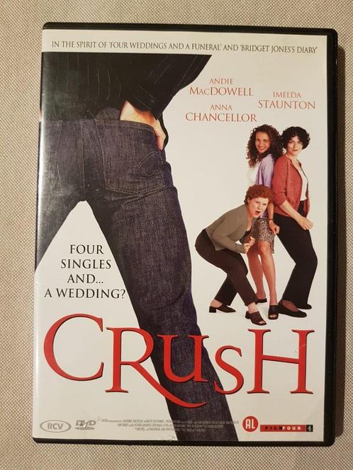 DVD Crush - Andie MacDowell - Imelda Staunton (10 dvds=15€), Cd's en Dvd's, Dvd's | Komedie, Zo goed als nieuw, Overige genres