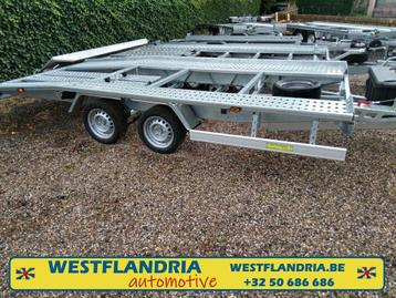 Remorque de voiture 2700 kg/450 cm à partir d'avril 2025, Achat, Entreprise, Éclairage LED, Fiat