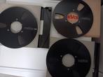 Revox  , zwarte metalen spoelen met originele tape, Audio, Tv en Foto, Ophalen of Verzenden, Bandrecorder, Met banden