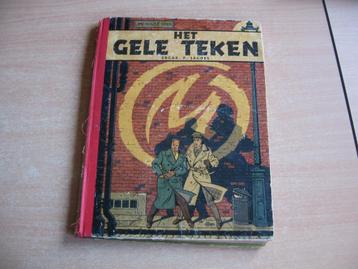 Blake en Mortimer : Het gele teken - 1e druk 1956. beschikbaar voor biedingen