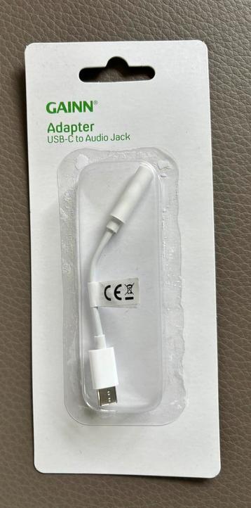 Adapter USB-C to Audio Jack - NIEUW in verpakking