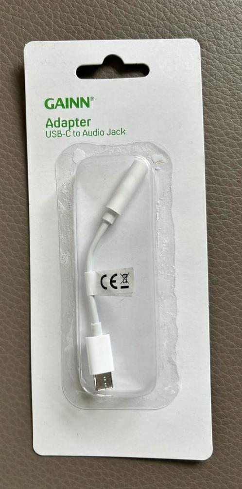 Adapter USB-C to Audio Jack - NIEUW in verpakking, Télécoms, Téléphonie mobile | Accessoires & Pièces, Neuf, Autres types, Enlèvement ou Envoi