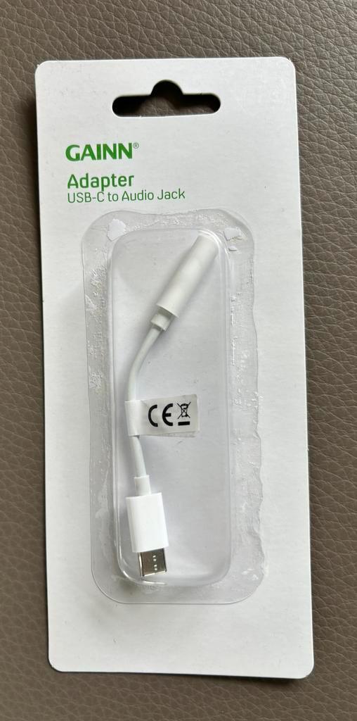 Adapter USB-C to Audio Jack - NIEUW in verpakking, Telecommunicatie, Mobiele telefoons | Toebehoren en Onderdelen, Nieuw, Overige typen