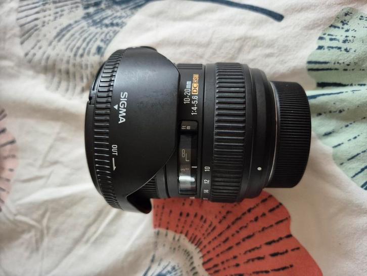 Sigma EX10-20mm 1:4-5.6 DC HSM  (Nikon F), Audio, Tv en Foto, Foto | Lenzen en Objectieven, Zo goed als nieuw, Ophalen