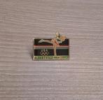 PIN - OLYMPISCHE SPELEN - ALBERTVILLE 92 - IJSSCHAATSEN, Envoi, Utilisé, Sport, Insigne ou Pin's