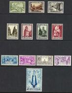 Belgie 1933 Reeks Orval OBP/COB 363/374, Postzegels en Munten, Ophalen of Verzenden