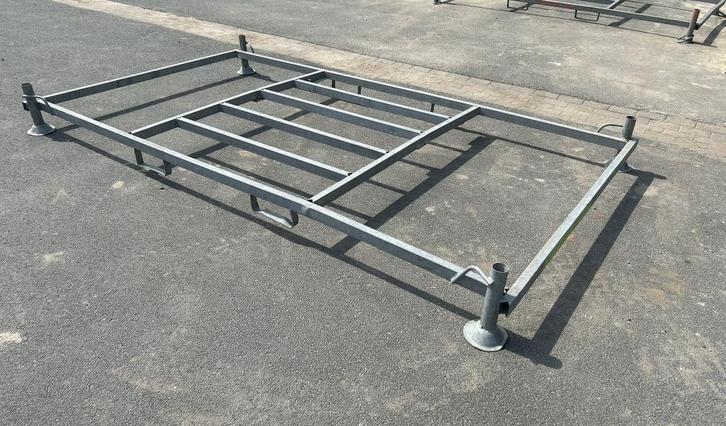 Bouwhekopslagbok/bouwhekbok/bouwhek opslagbok liggend, Doe-het-zelf en Bouw, Transportwagens, Gebruikt, Overige typen, Ophalen