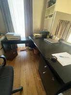 Bureau (2 delig) + ladekast, Huis en Inrichting, Ophalen, Gebruikt, Bureau