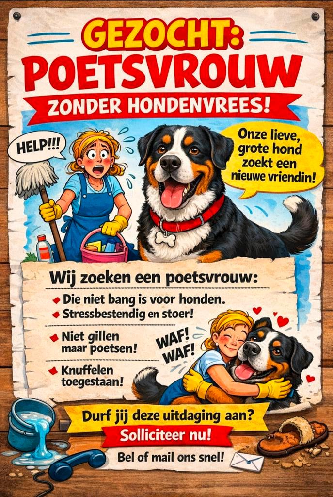 Gezocht Huishoudhulp omgeving Liedekerke, Vacatures, Vacatures | Overige Vacatures