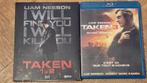 La trilogie "Taken" en bluray, Enlèvement ou Envoi, Comme neuf