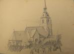 Schets Sint Martinuskerk Rijmenam door L. Boschmans, Ophalen of Verzenden