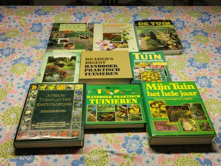 Lot boeken tuinieren / tuinplanten, Boeken, Wonen en Tuinieren, Gelezen, Ophalen of Verzenden
