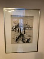 Schilderij litho Cheyns, Antiek en Kunst, Kunst | Litho's en Zeefdrukken, Ophalen
