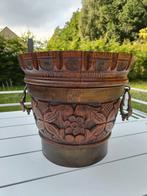 Vintage houten plantenbak, Huis en Inrichting, Woonaccessoires | Paraplubakken, Ophalen