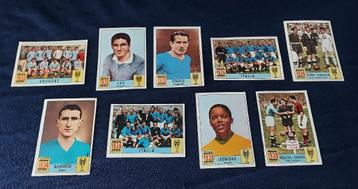 9 versch. Panini stickers 'WK Mexico 70'  -originals- beschikbaar voor biedingen