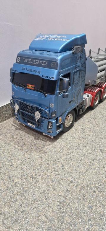 Camion tamiya rc volvo fh16, Enlèvement ou Envoi, Comme neuf, Camion, Tamiya