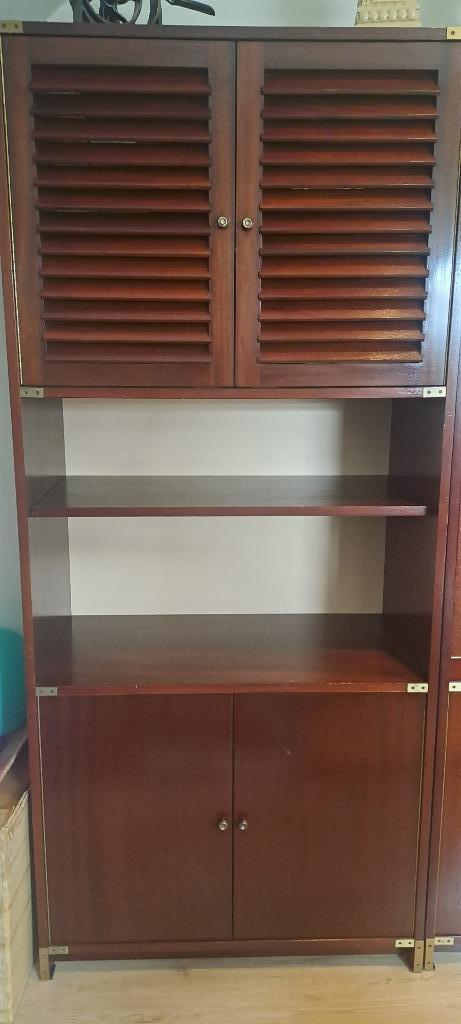 Vintage bootstijl slaapkamer-bureau meubelen, Huis en Inrichting, Kasten | Kleerkasten, Gebruikt, Ophalen