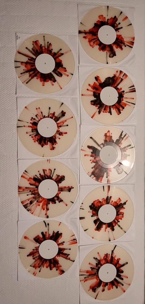Gekleurde vinyls, Cd's en Dvd's, Vinyl | Rock, Gebruikt, Ophalen of Verzenden