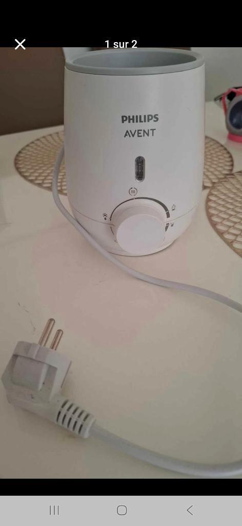 Chauffe biberon philips avent, Enfants & Bébés, Aliments pour bébé & Accessoires, Neuf, Chauffe-biberons et petits pots, Enlèvement