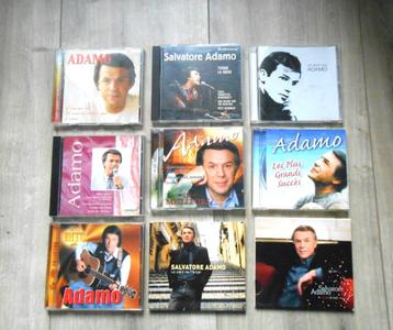 cd Salvatore Adamo, 1,50€ pièce , 5 pour 5€ disponible aux enchères