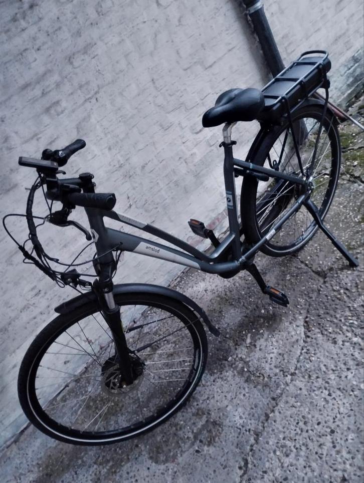 Le vélo électrique Amslod pour femmes est comme neuf... tail, Vélos & Vélomoteurs, Vélos électriques, Enlèvement ou Envoi