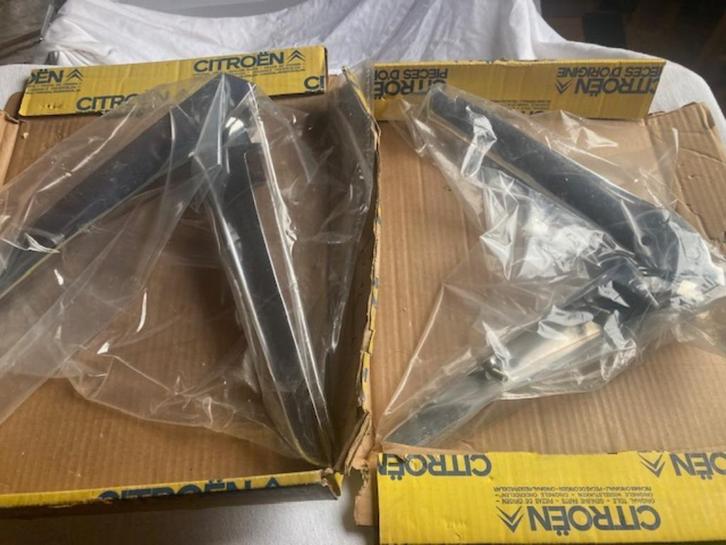 Set koffer scharnieren Citroen DS, Auto-onderdelen, Carrosserie, Achterklep, Citroën, Oldtimer onderdelen, Voor, Achter, Links