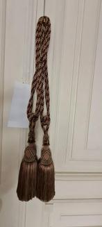 2 zeer grote Classy gordijnkwasten SUPERSALE, Minder dan 50 cm, Bruin, Nieuw, Ophalen of Verzenden