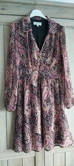 Dames kleed roze/zwart lange mouw maat 38, Kleding | Dames, Jurken, Ophalen, Zo goed als nieuw