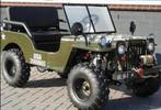 Willy Jeep 150cc 70km/u 1 Cilinder 2025 NIEUW !, Auto's, Jeep, Leder, Bedrijf, Vierwielaandrijving, 2 deurs
