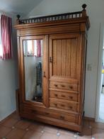 Ancienne garde-robe, Huis en Inrichting, Kasten | Kleerkasten, Ophalen, Gebruikt, Met hangruimte