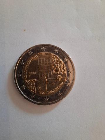 2 euro 50 jaar Kniefall von Warschau 2020 F-munt beschikbaar voor biedingen